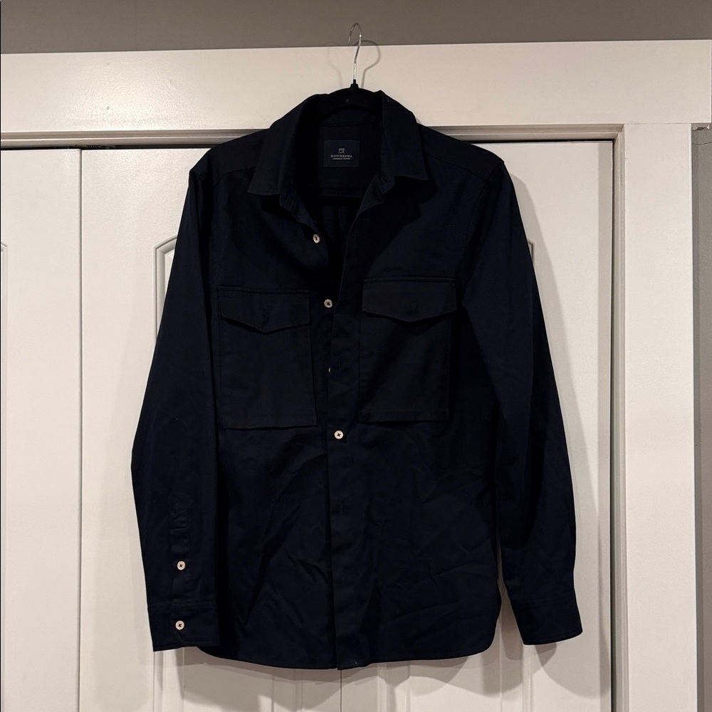 Scotch & Soda‎ Dark Blue Dress Shirt men’s small